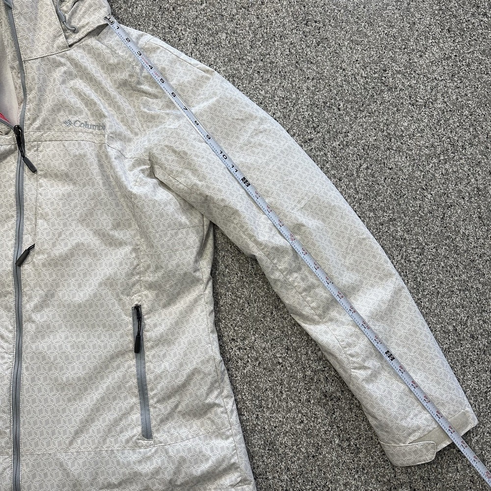 Columbia Jacket Womens L Grey 3 in 1 Interchange Waterproof Fleece Lined - Picture 6 of 14